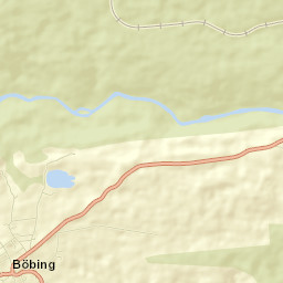 Böbing Street Map