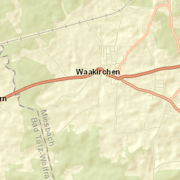 Waakirchen Street Map