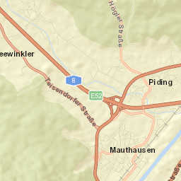 Piding Street Map