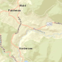 Faistenau Street Map