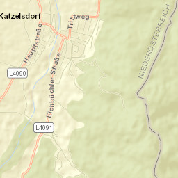 Katzelsdorf Street Map