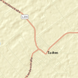 Tadten Street Map