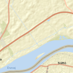 Süttő Street Map
