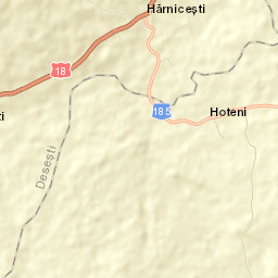 Hărnicești Street Map