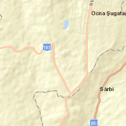 Comuna Ocna Şugatag Street Map