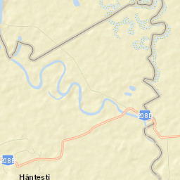 Hănțești Street Map