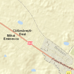 Cătămărești-Deal Street Map