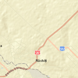Comuna Răchiţi Street Map