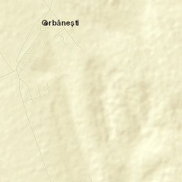 Comuna Gorbăneşti Street Map