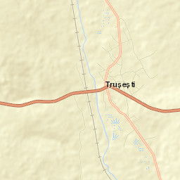 Truşeşti Street Map