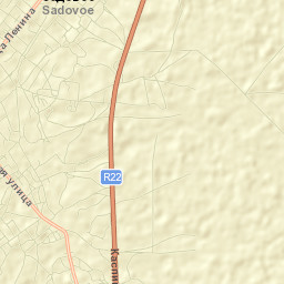 Sadovoye Street Map