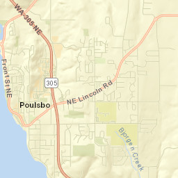 Front at King Olaf Vei (across from Jensen) Street Map