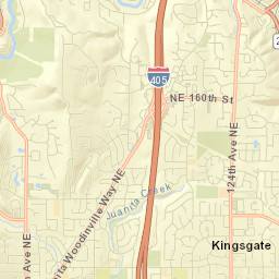 14001-14149 Juanita Woodinville Way Northeast Street Map