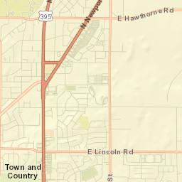 Country Homes Street Map
