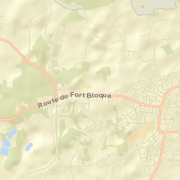 Ploemeur Street Map