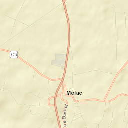 Molac Street Map