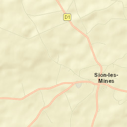 Sion-les-Mines Street Map