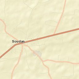 Soudan Street Map