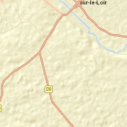 Montoire-sur-le-Loir Street Map