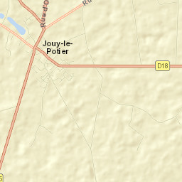 Jouy-le-Potier Street Map