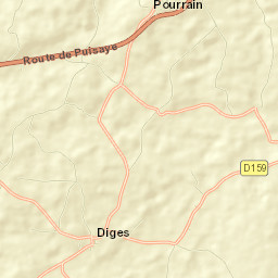 Diges Street Map
