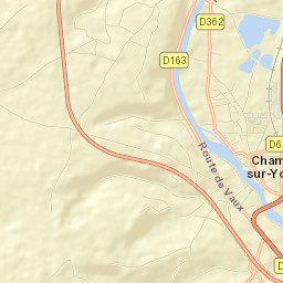 Champs-sur-Yonne Street Map