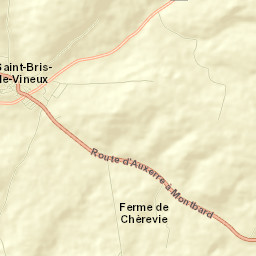 Saint-Bris-le-Vineux Street Map
