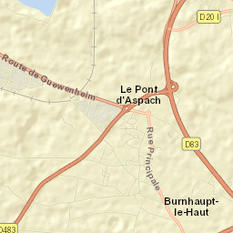Burnhaupt-le-Haut Street Map