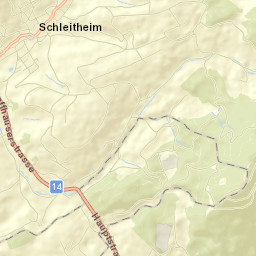 Schleitheim Street Map