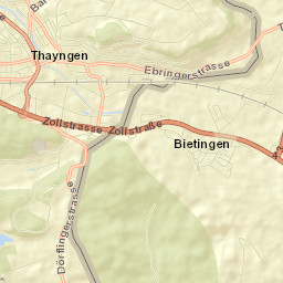 Bezirk Reiat Street Map