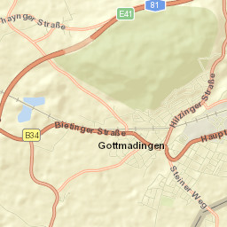 Gottmadingen Street Map