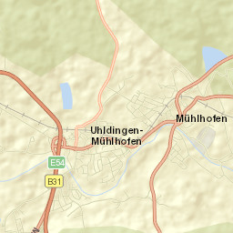 Uhldingen-Mühlhofen Street Map