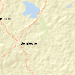 Bernbeuren Street Map
