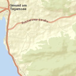 Gmund am Tegernsee Street Map