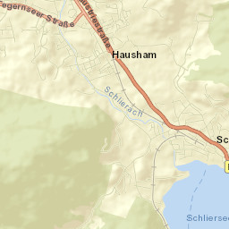 Schliersee Street Map