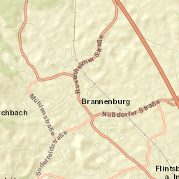 Flintsbach Street Map