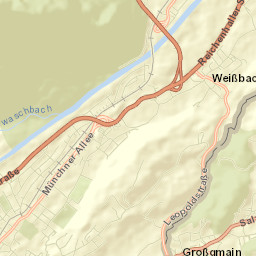 Bad Reichenhall Street Map