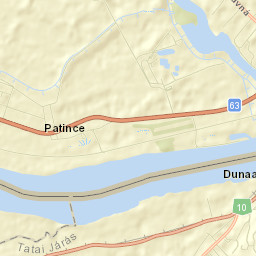 Dunaalmás Street Map