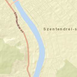 Tahitótfalu Street Map