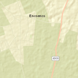 Encsencs Street Map
