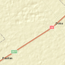 Doba Street Map