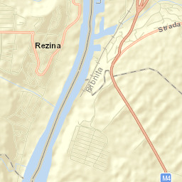 Rezina Street Map