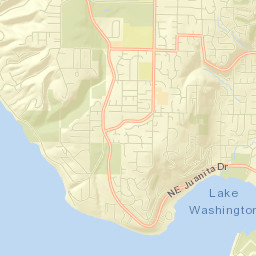 Inglewood-Finn Hill Street Map