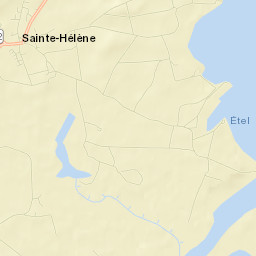 Sainte-Hélène Street Map