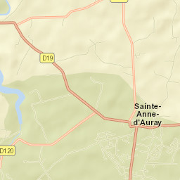 Sainte-Anne-d'Auray Street Map