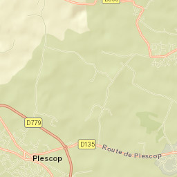 Plescop Street Map
