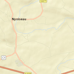 Nyoiseau Street Map