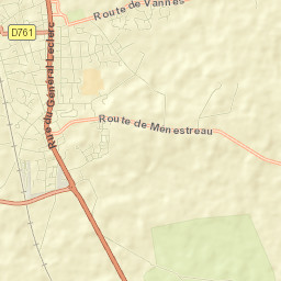 La Ferté-Saint-Aubin Street Map