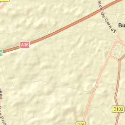 Burnhaupt-le-Bas Street Map