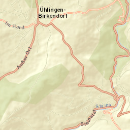 Ühlingen-Birkendorf Street Map